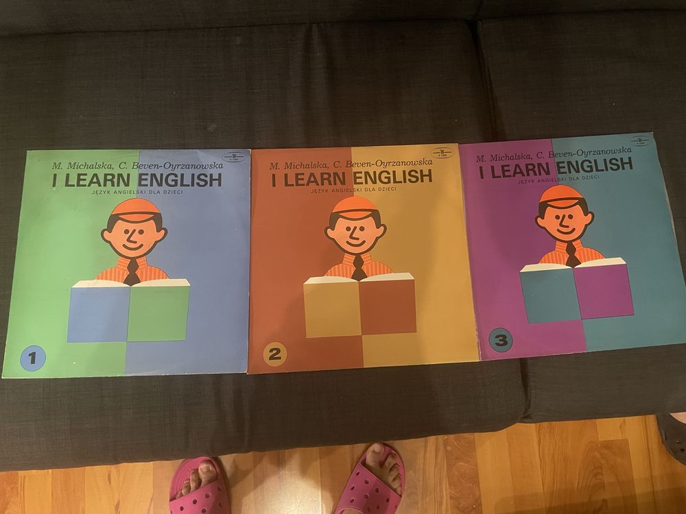 Plyty winylowe z nauka jezyka angielskiego dla dzieci I learn English