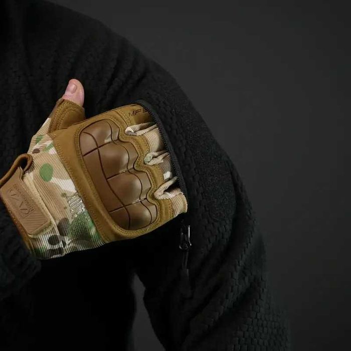 Кофта тактична флісова Militex Windblock Чорний. Є РОЗМІРИ!