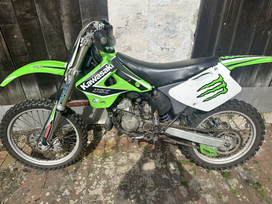 Kawasaki kx125 .