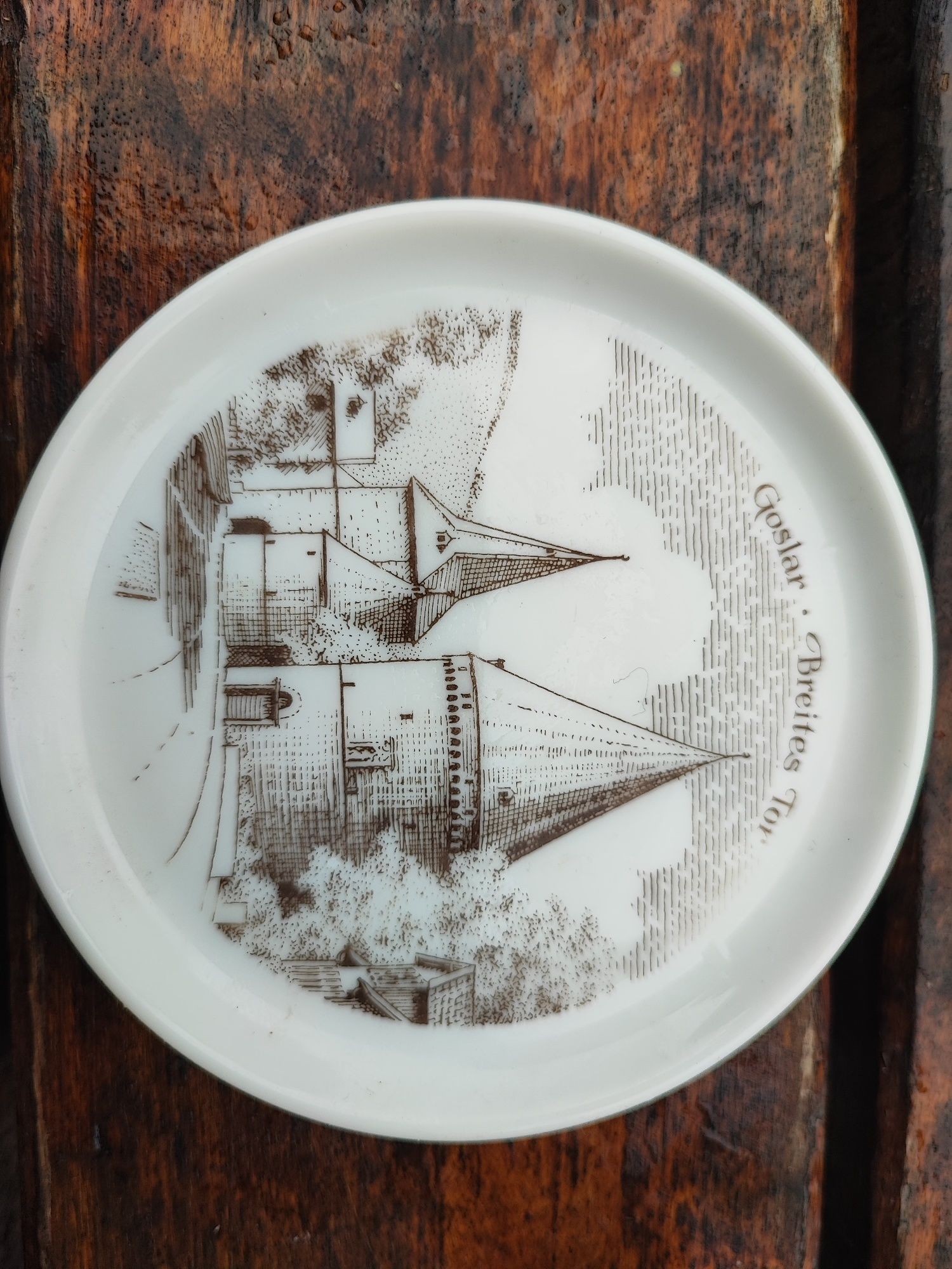 Talerzyki Porcelana Furstenberg stara Porcelana  Wedgwood England