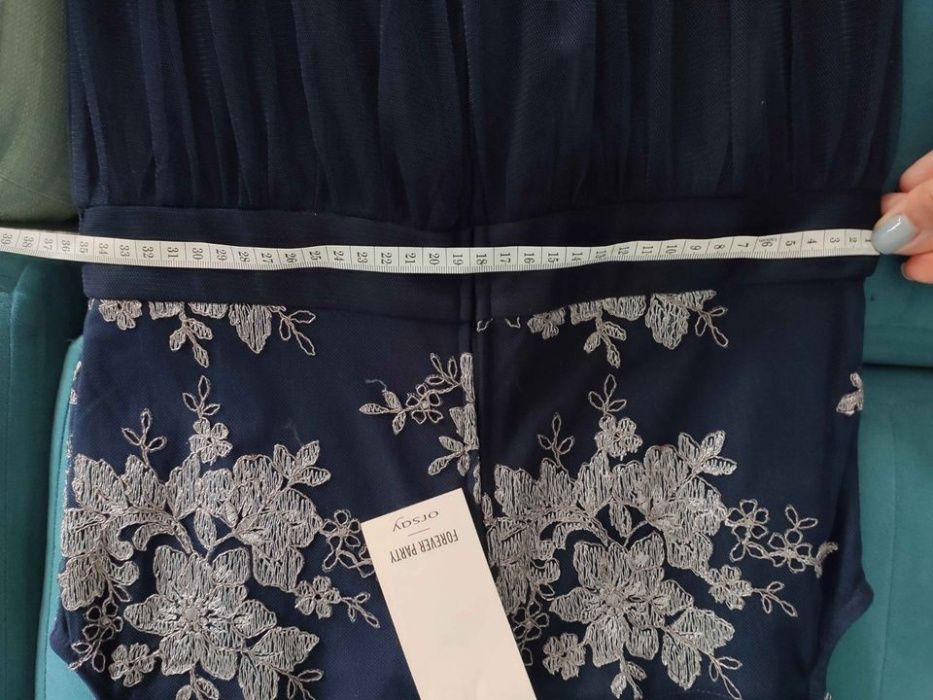Sukienka maxi na sylwestra / wesele / imprezy r. 36