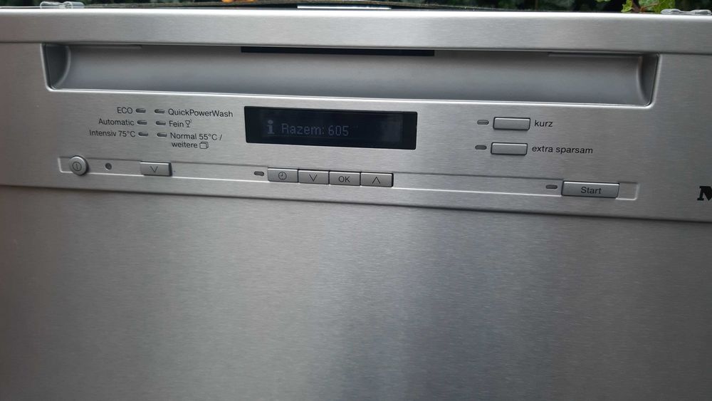 Zmywarka Miele G 6730 SCU Inox pod zabudowę 690 godzin pracy AutoOpen