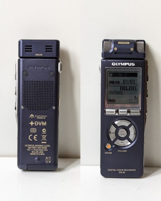 Цифровий рекордер Olympus DS-65 новий диктофон
