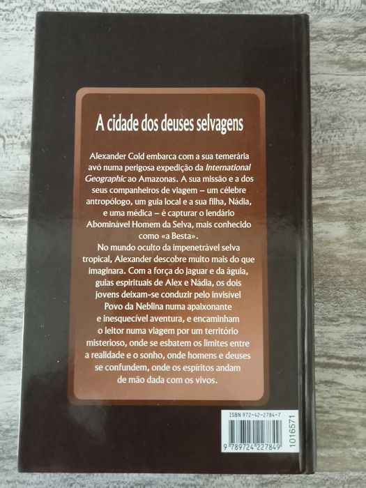 Livro A Cidade dos Deuses Selvagem -Isabel Allende