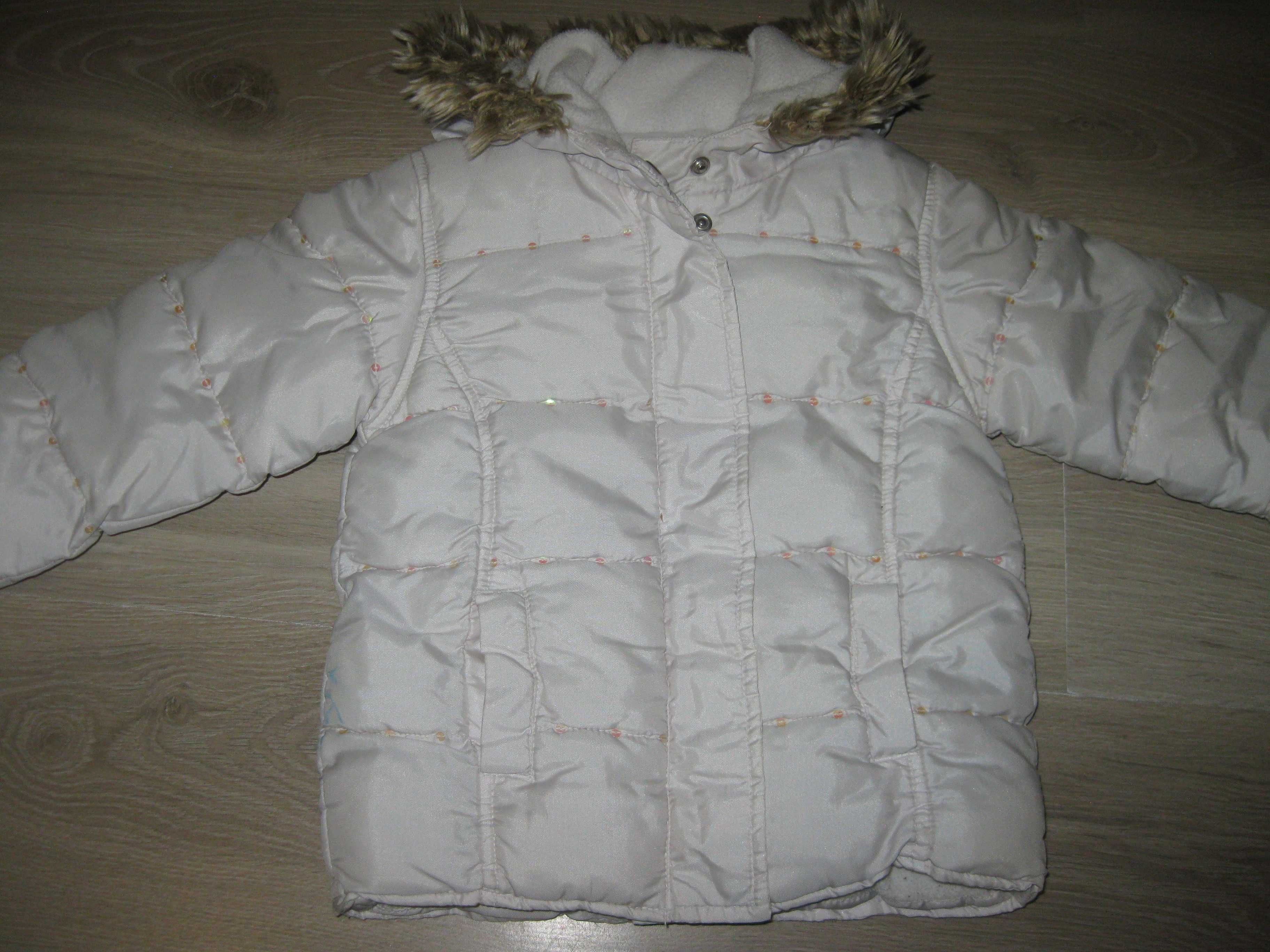Fabric kurtka zimowa rozmiar 98 cm 2-3 latka
