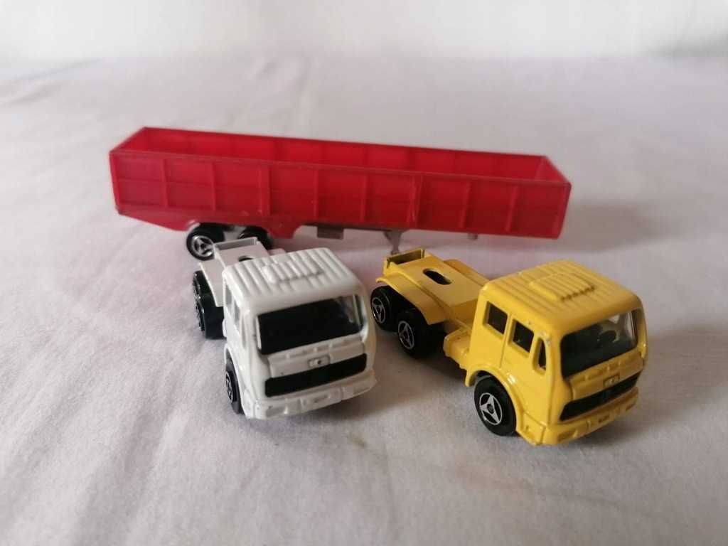 2x stare MAJORETTE, mercedes truck transport convoy