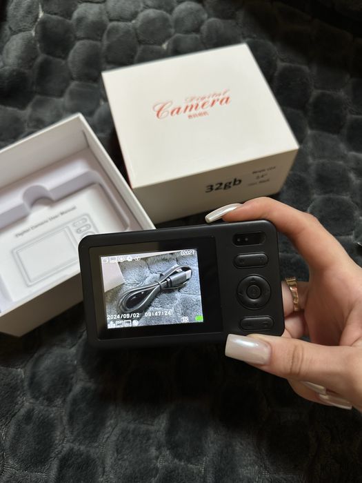 Цифровий фотоапарат Benjie U24 4K 48 Мп + карта пам’яті 32GB