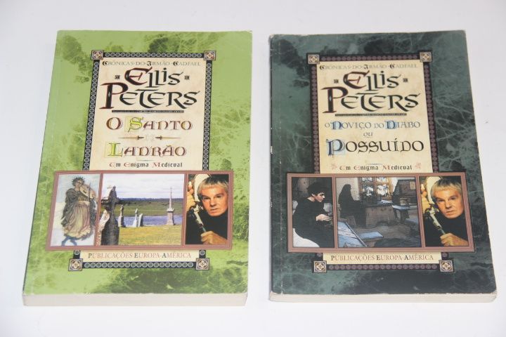 Livros de Ellis Peters e de Isabel Allende