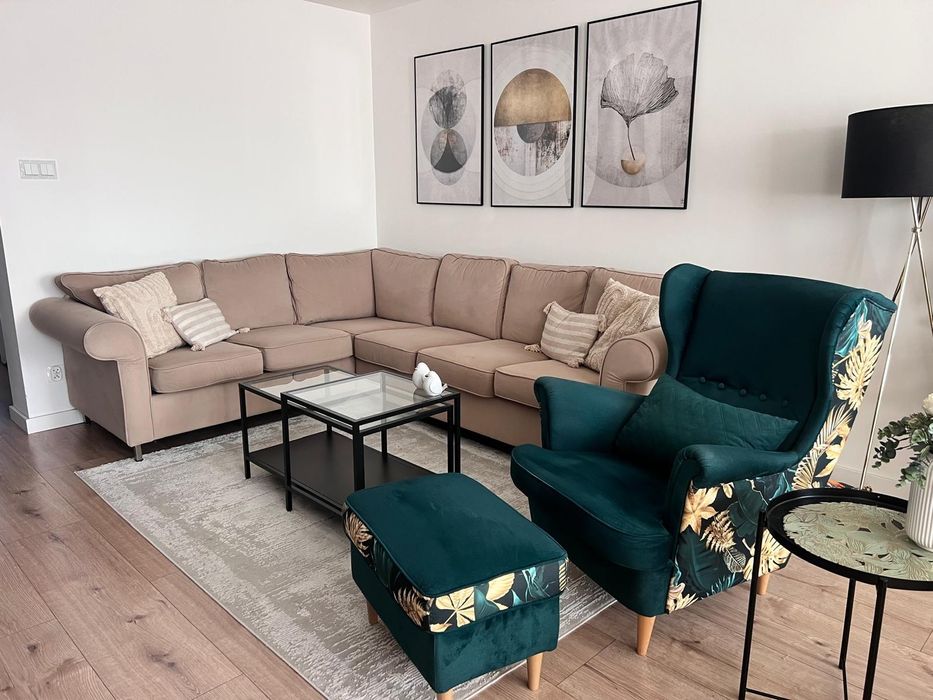 Sprzedam Narożnik fotel podnóżek ława