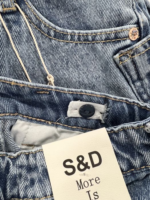 Spódnica dziewczęca jeansowa mini r.140