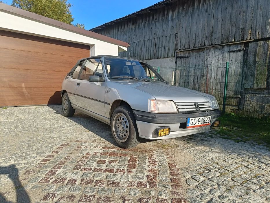 Peugeot 205 Peugeot 205 CJ 1.1 benzyna (44 kW) – 1991 r. – Youngtimer / Cabrio