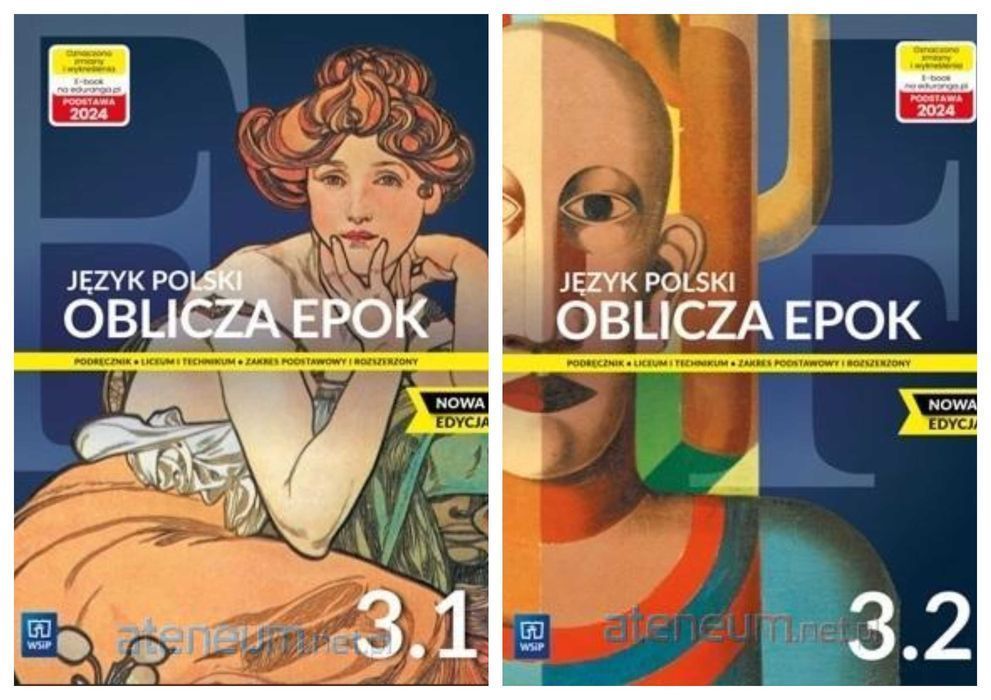 NOWE Oblicza epok Klasa 3 Część 1 i Część 2 PODSTAWA 2024 WSiP