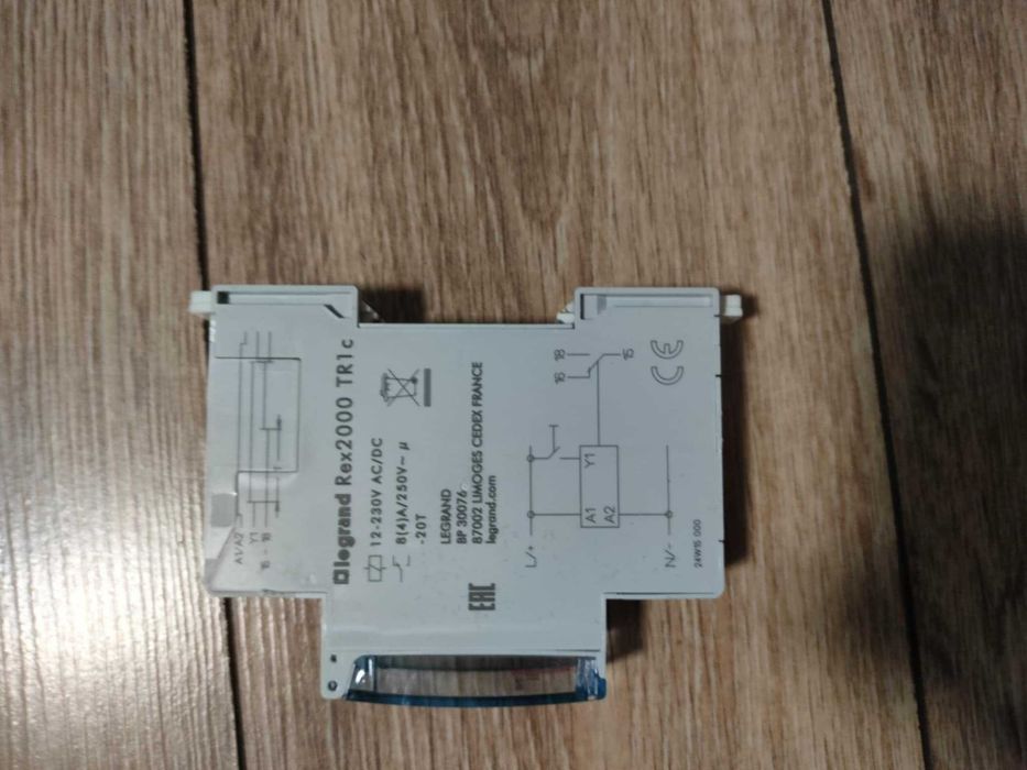 Przekaźnik czasowy Legrand 04740 Rex2000 TR1c