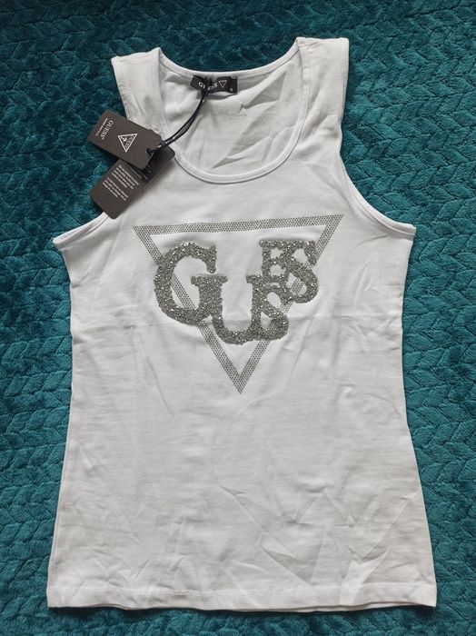 Damska koszulka bokserka biała