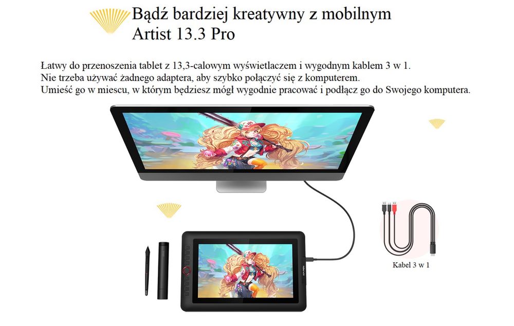Tablet graficzny XP-PEN Artist 13.3 Pro