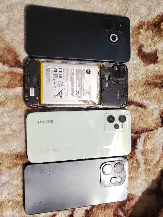 Infinix Smart 8 64, realme C35 4/64, Infinix Smart 9 X6532 3/64