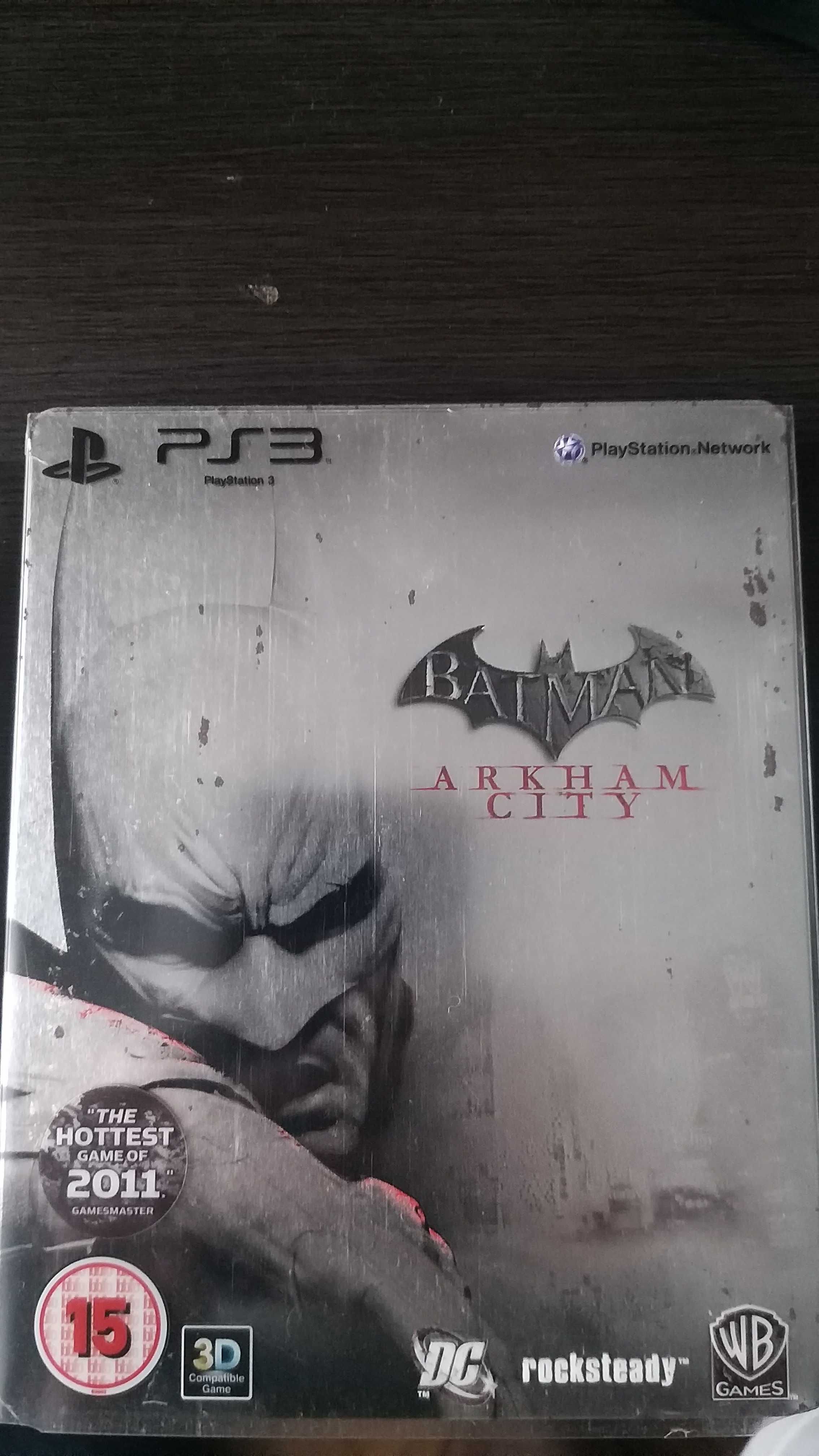 BATMAN ARKHAM CITY Steelbook ps3 uncharted drake's fortune deception