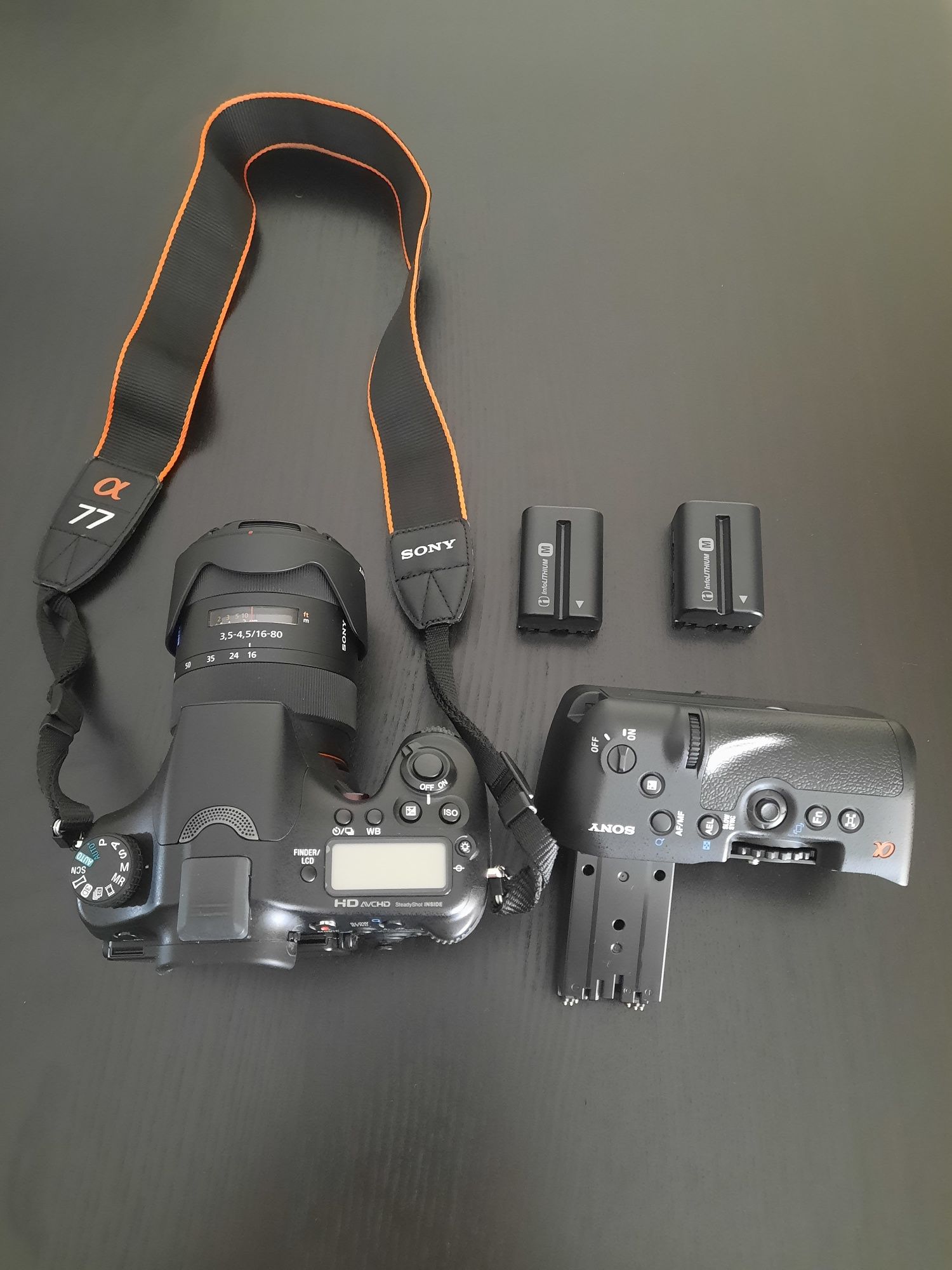Máquina fotográfica sony a77