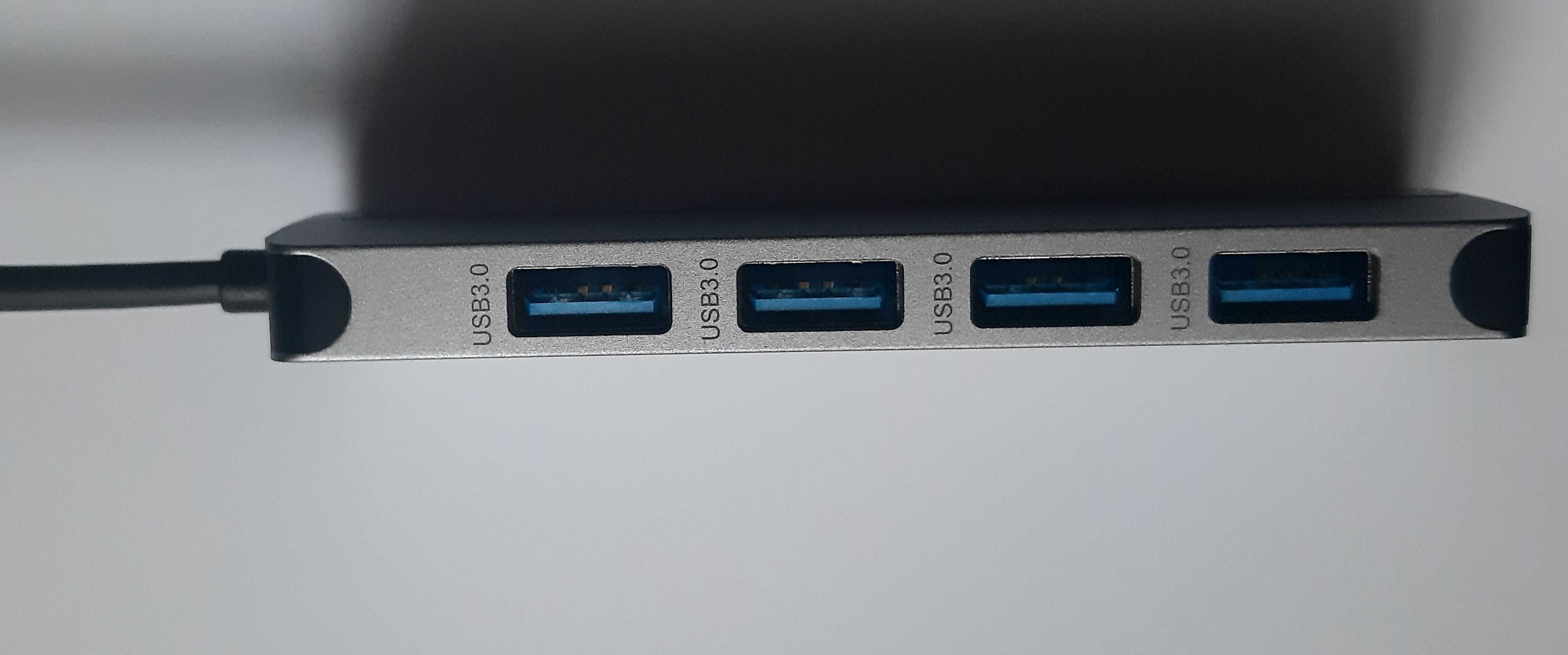 HUB 4X USB 3.0 (pasywny) FlePow UCN3477-2