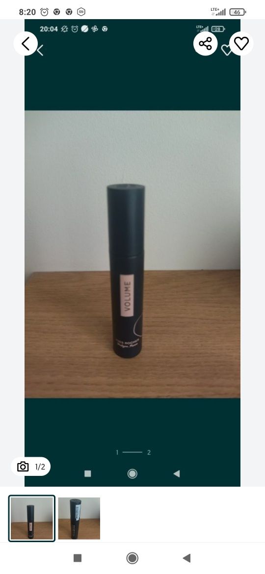 Tusz volume Yves Rocher 7.8 ml