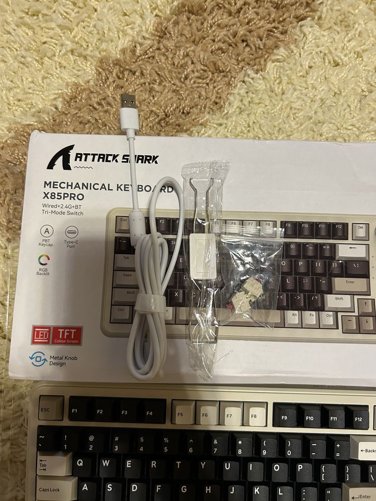 Клавиатура Attack Shark X85 Pro Нова!