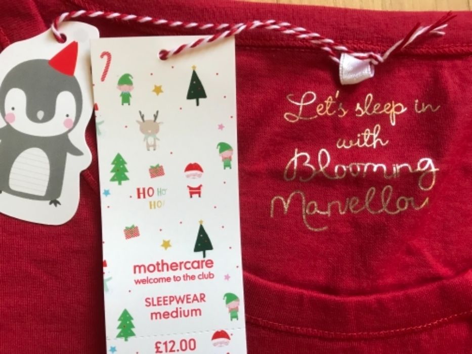 Blooming Marvellous Новый Год Mothercare ночнушка