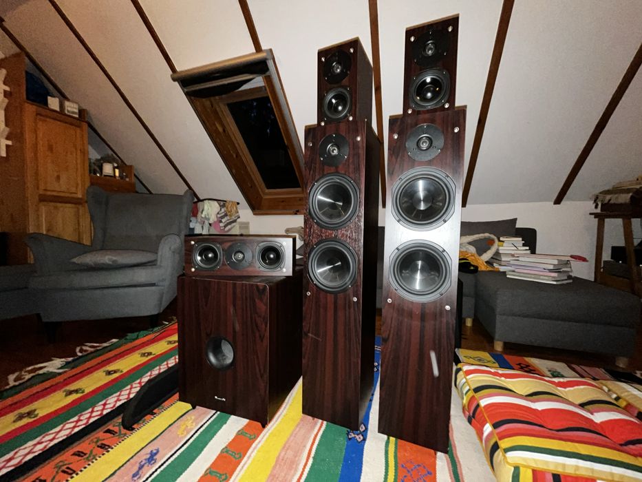 Zestaw głośników kino domowe RUBICON RP26 5+1 subwoofer