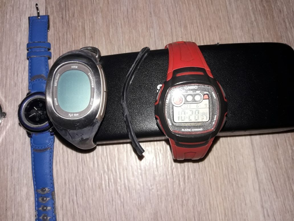 Часы Swatch, Casio, Nike