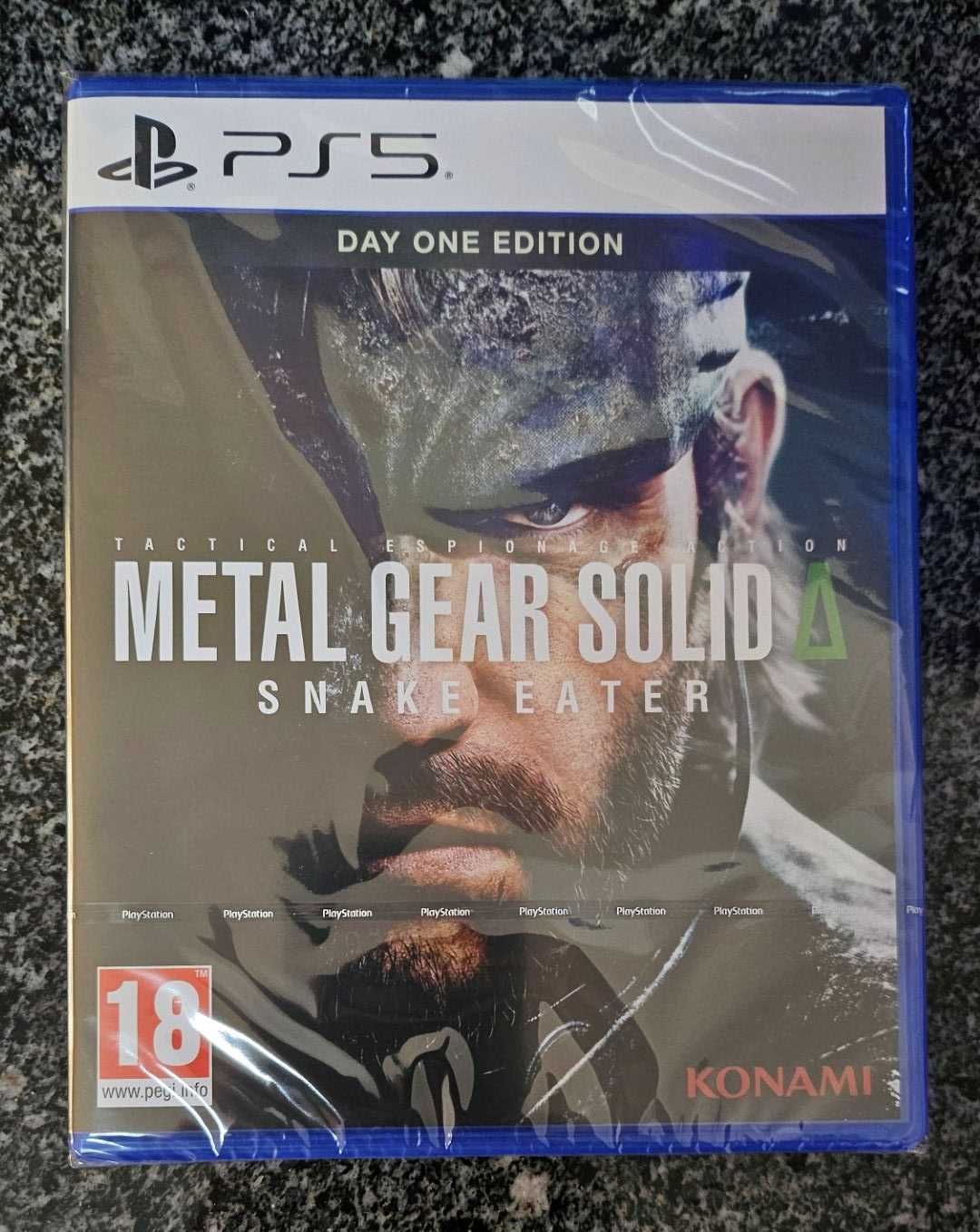 Metal Gear Solid Delta Snake Eater D1 Edition PS5 versão PT selo IGAC