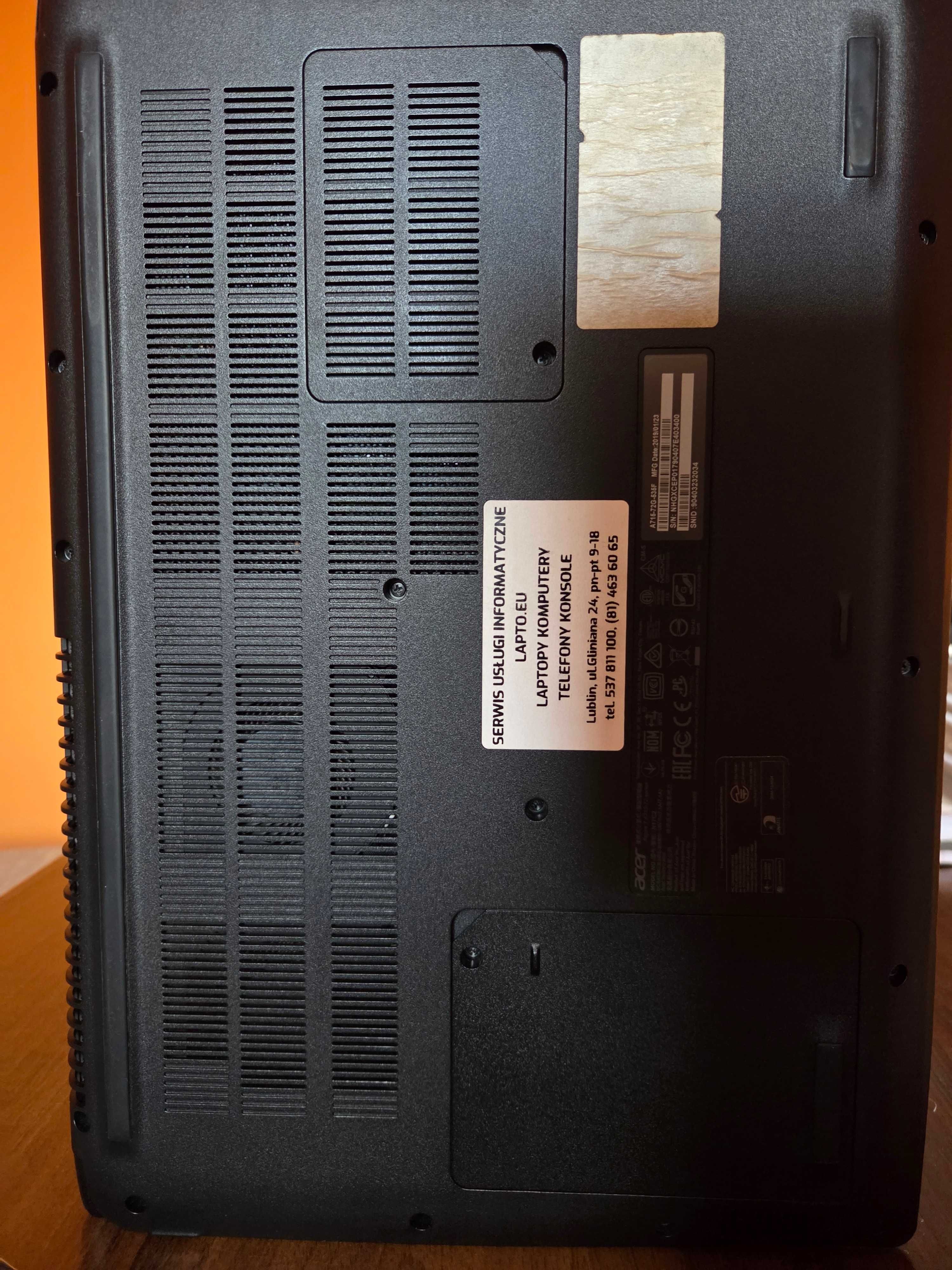Laptop Acer Aspire 7