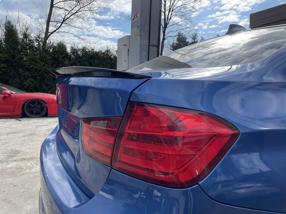 BMW F30 Lotka Dokładka Spoiler MP-look czarny połysk