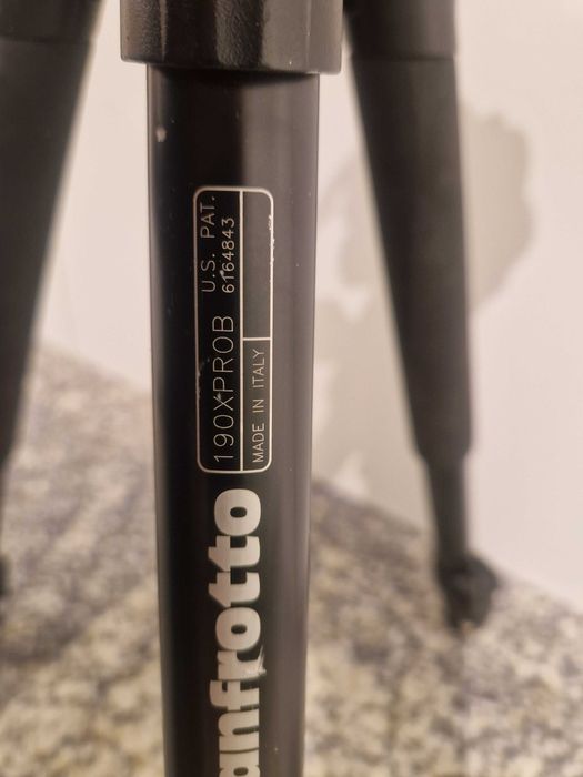 Statyw fotograficzny Manfrotto 190XPROB + głowica 804RC2