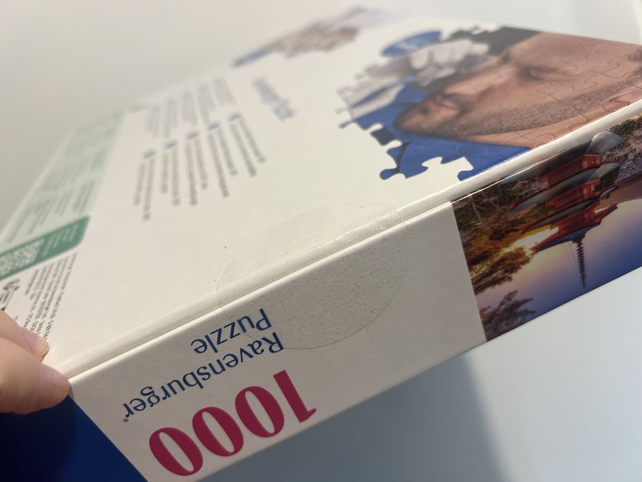 NOWE Puzzle 1000 elementów Japonia Fudżi kwitnąca wiśnia Ravensburger
