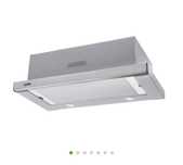 Витяжка вбудована Ventolux GARDA 60 INOX (750) SMD LED