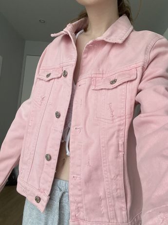 Пиджак розовый ZARA