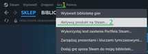 Gry na Steam- kody, klucze