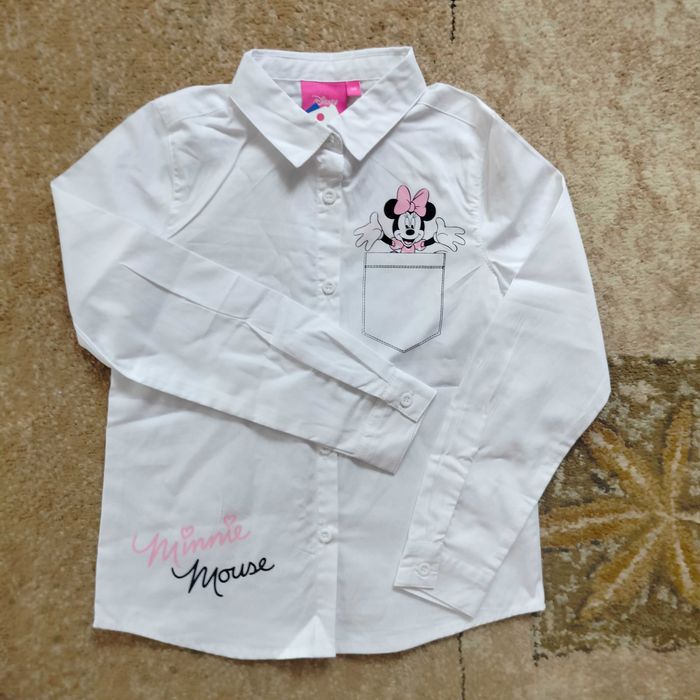 Koszula dziewczęca Minnie Mouse 128