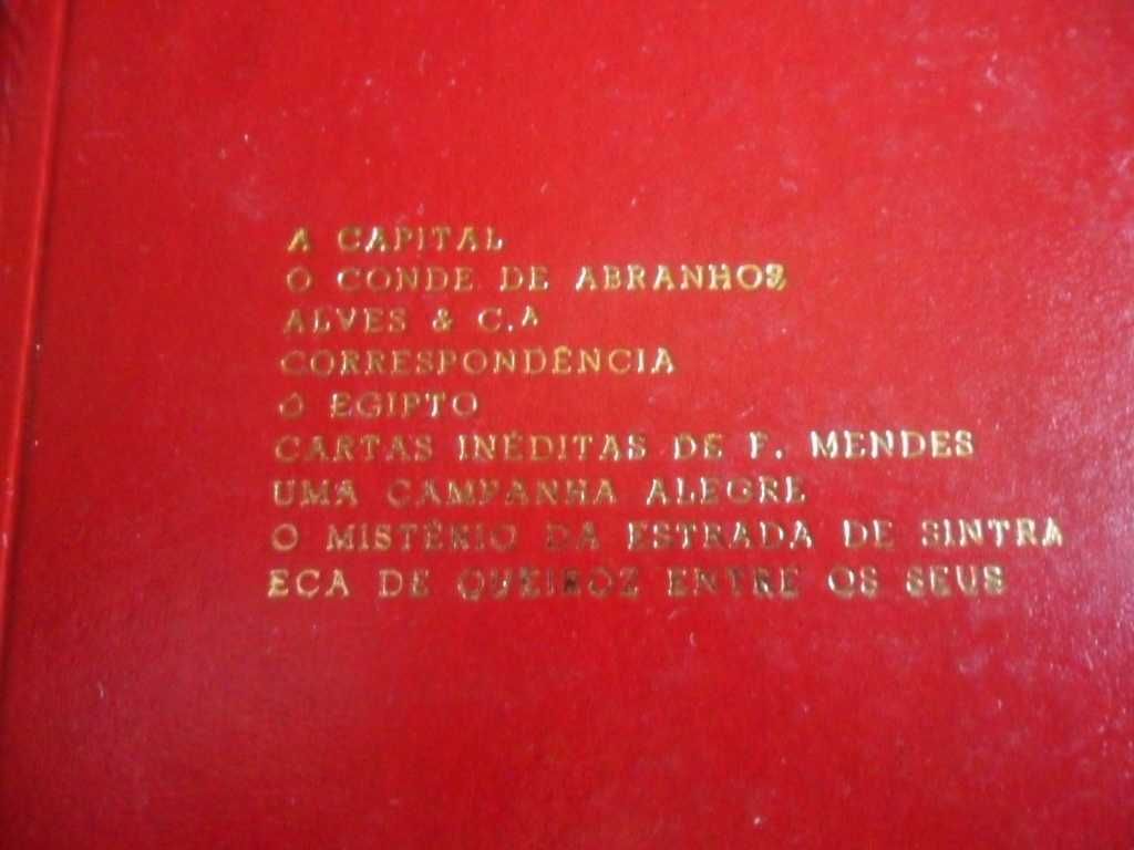 "Obras de Eça de Queiroz" Volumes 1 e 3 - Edição Lello - Papel Bíblia