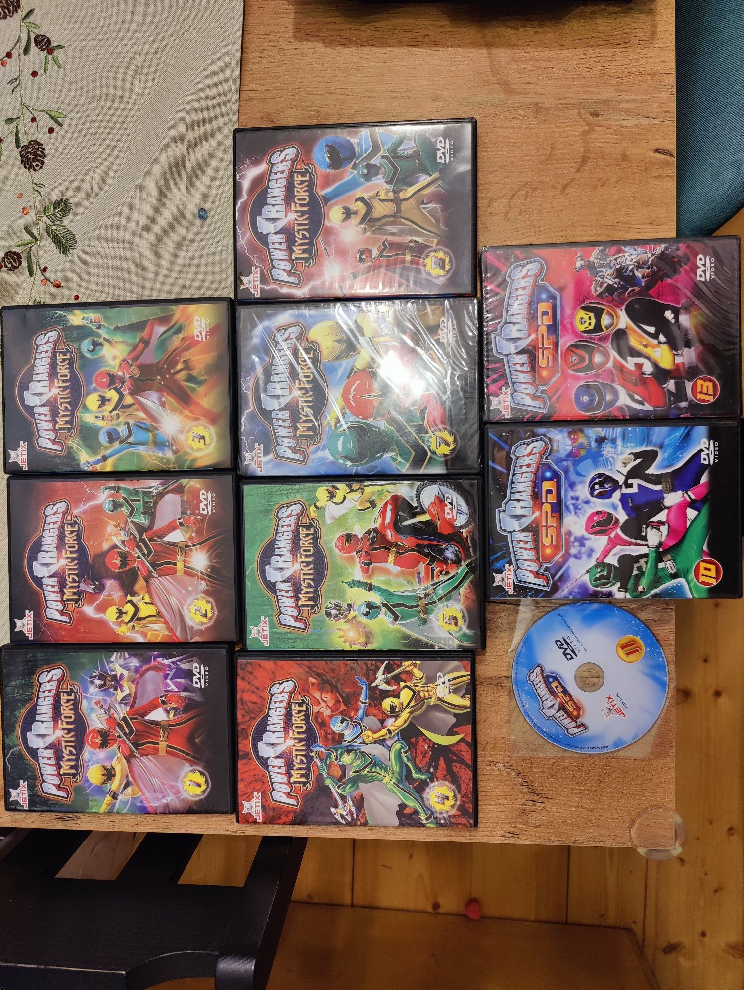 Power Rangers mystic force i SPD Jetix PL DVD