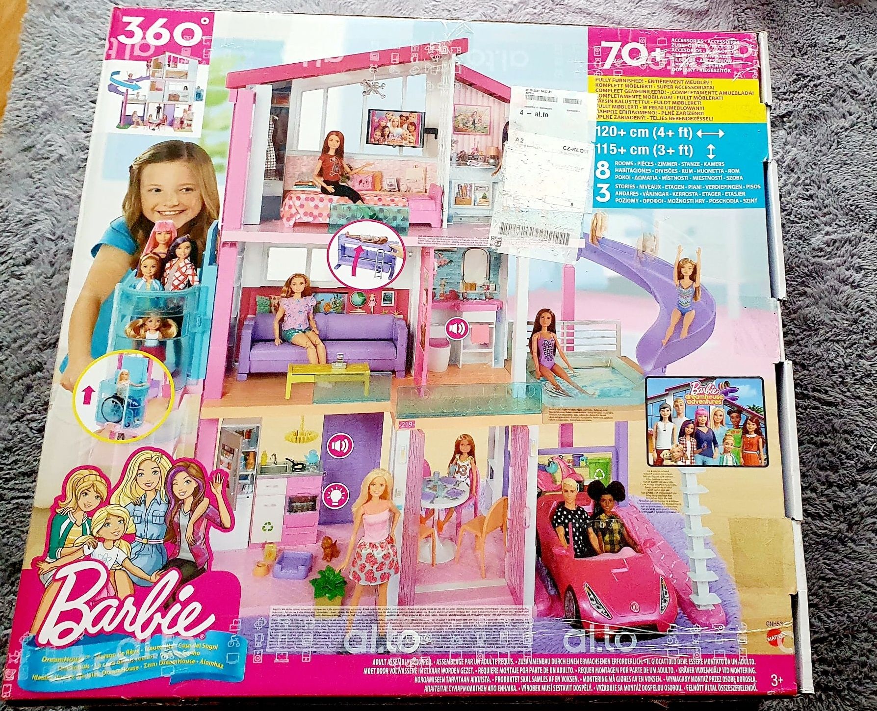 Domek Barbie Dreamhouse GNH53