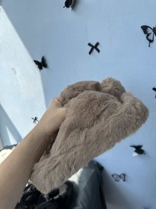 Нові пухнасті капці, тапки