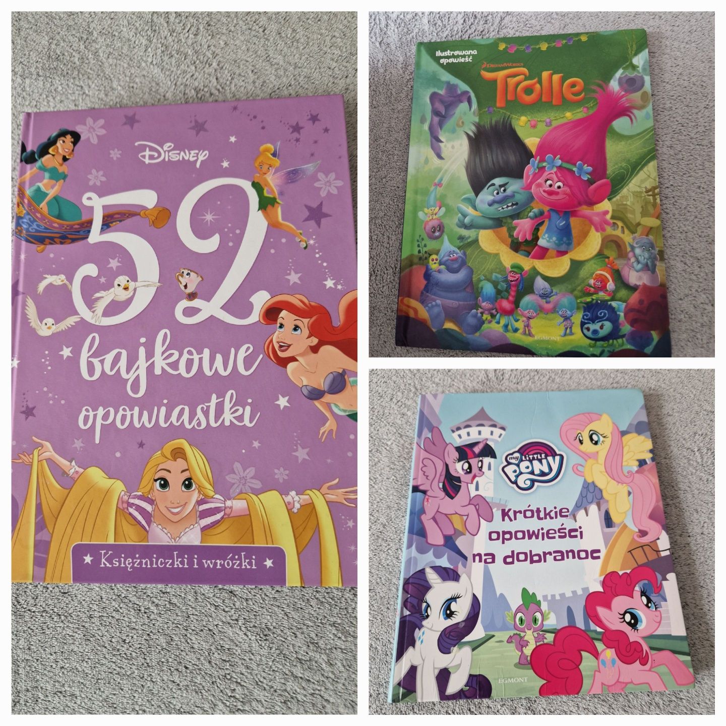 Książki dla dziewczynek 52 bajkowe opowiastki Trolle kucyki pony