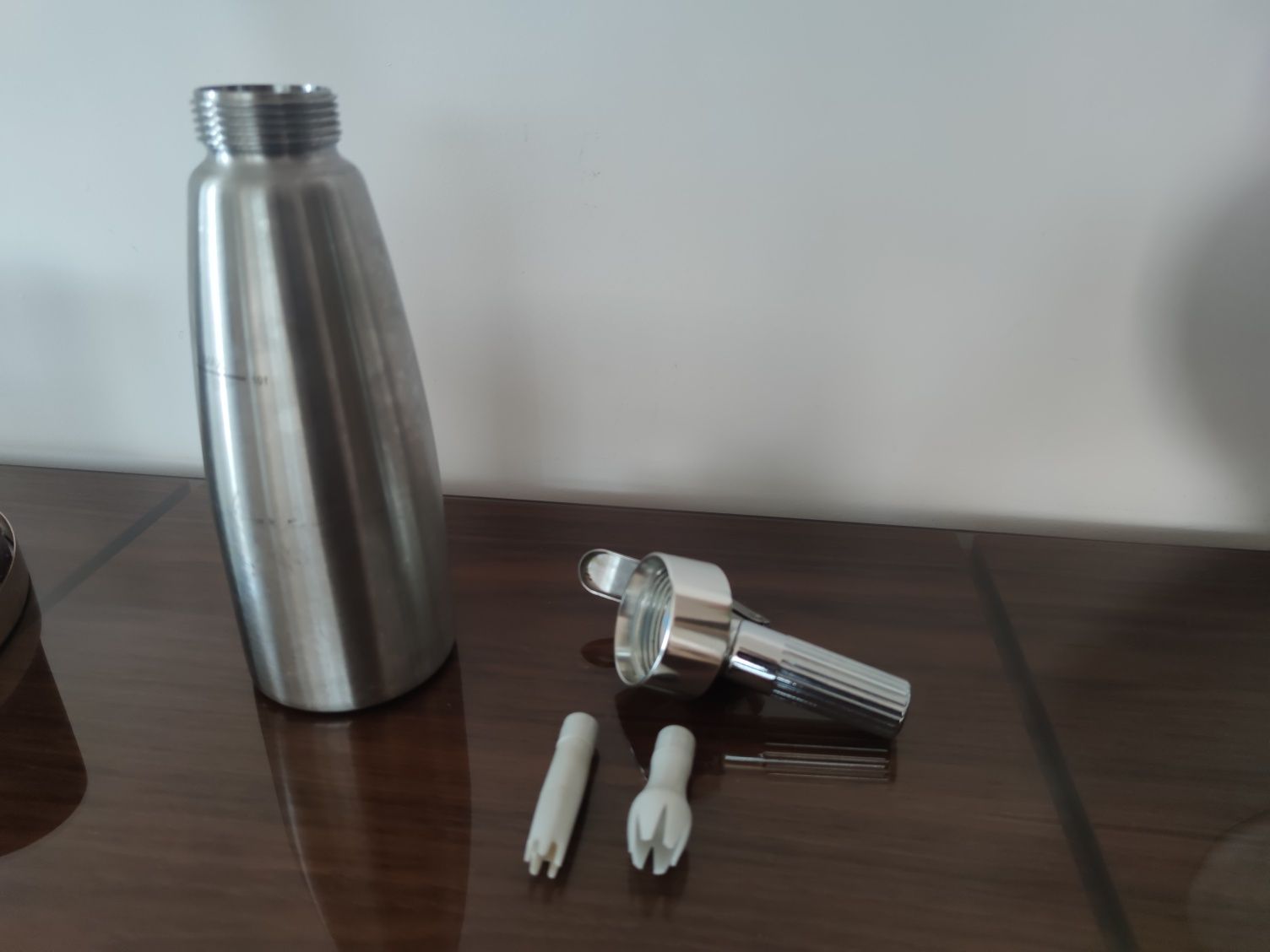 Sifão de chantilly 1L inox