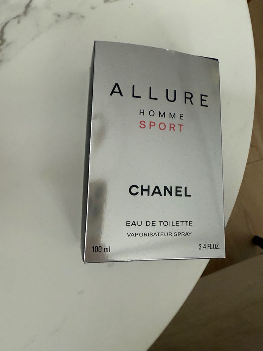Pudełko po Allure homme sport CHANEL eau de toilette