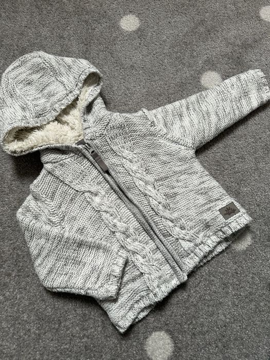 Sweter zimowy SMYK niemowlęcy r. 80