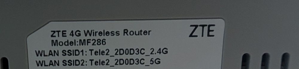 Router ZTE MF286 4G LTE + antena zewnętrzna