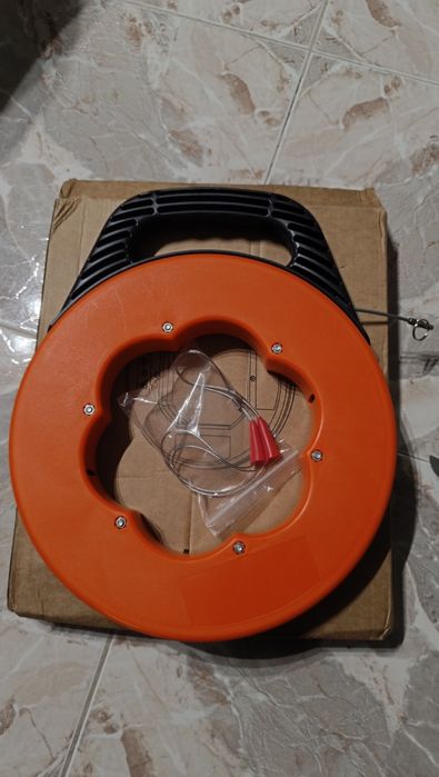 Guia fio para passagem cabos