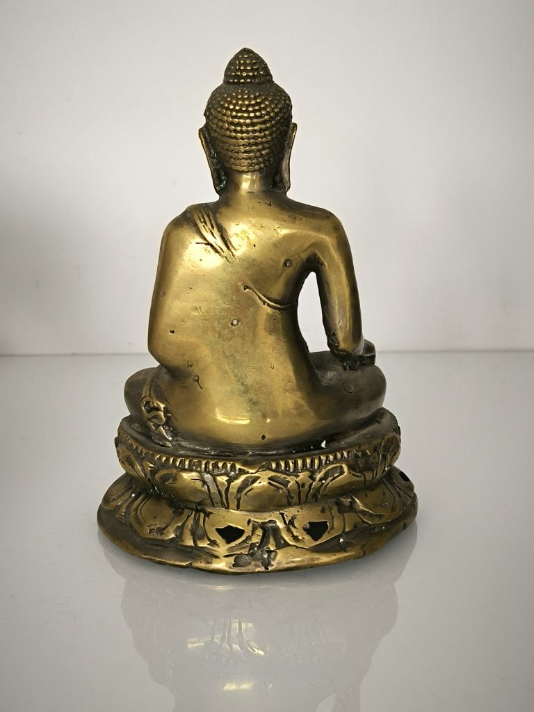 Stara figurka statuetka Budda Chiny Tybet XIX wiek