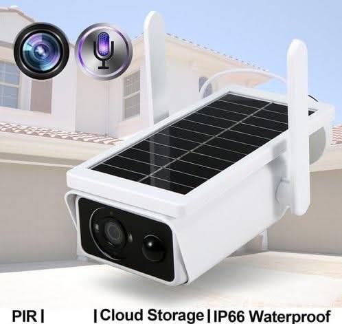 Kamera z panelem solarnym