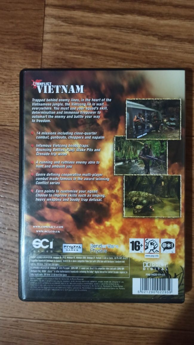 Gra conflict vietnam pc dvd-rom konflikt w Wietnamie